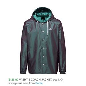 Vashtie X Puma Coach Iridescent Jacket